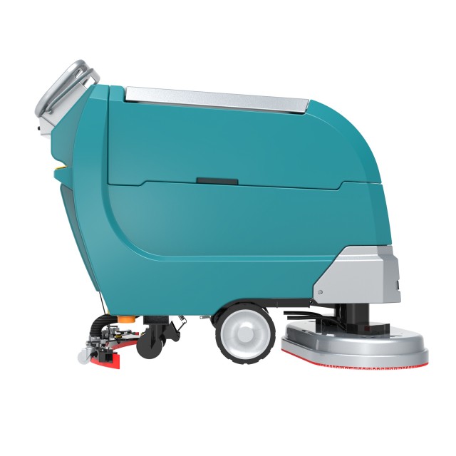 X850 çift 17 inç fırçalı arkadan yürümeli zemin yıkayıcı