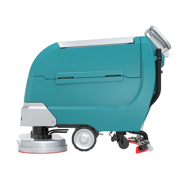 X850 çift 17 inç fırçalı arkadan yürümeli zemin yıkayıcı