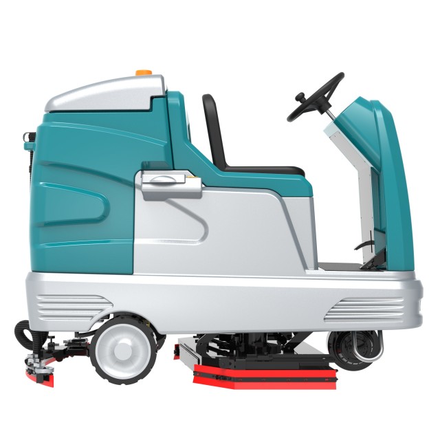 X12 Çoklu Filtreleme Sistemi Üzerine Binilen Zemin Yıkayıcı