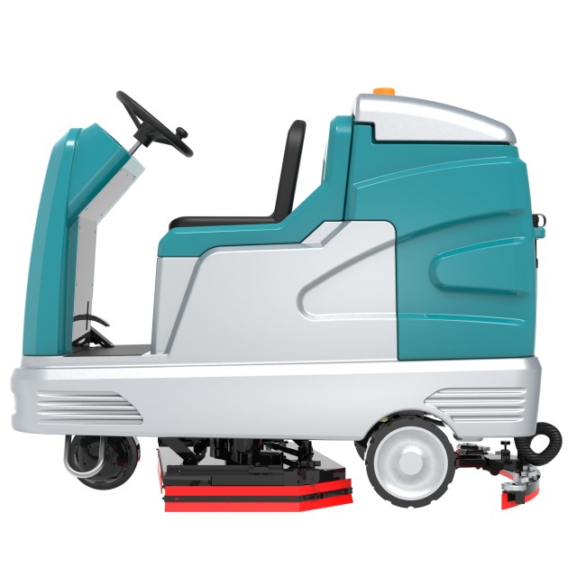 X12 Çoklu Filtreleme Sistemi Üzerine Binilen Zemin Yıkayıcı